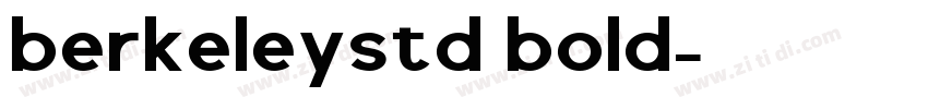 berkeleystd bold字体转换 berkeleystd bold字体转换